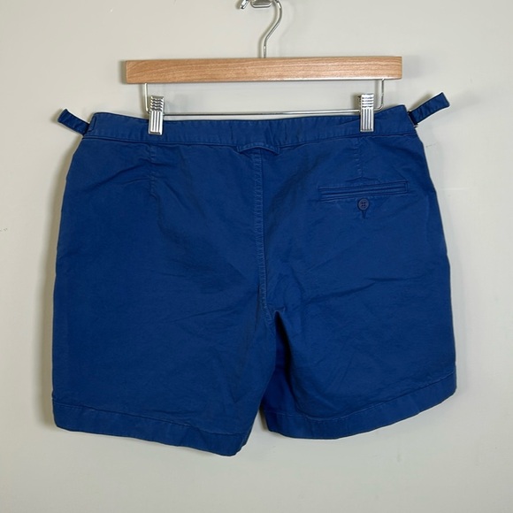 Orlebar Brown Bulldog Mid Length Swim Short In Navy Blue Pockets Sz 36 - Picture 6 of 11